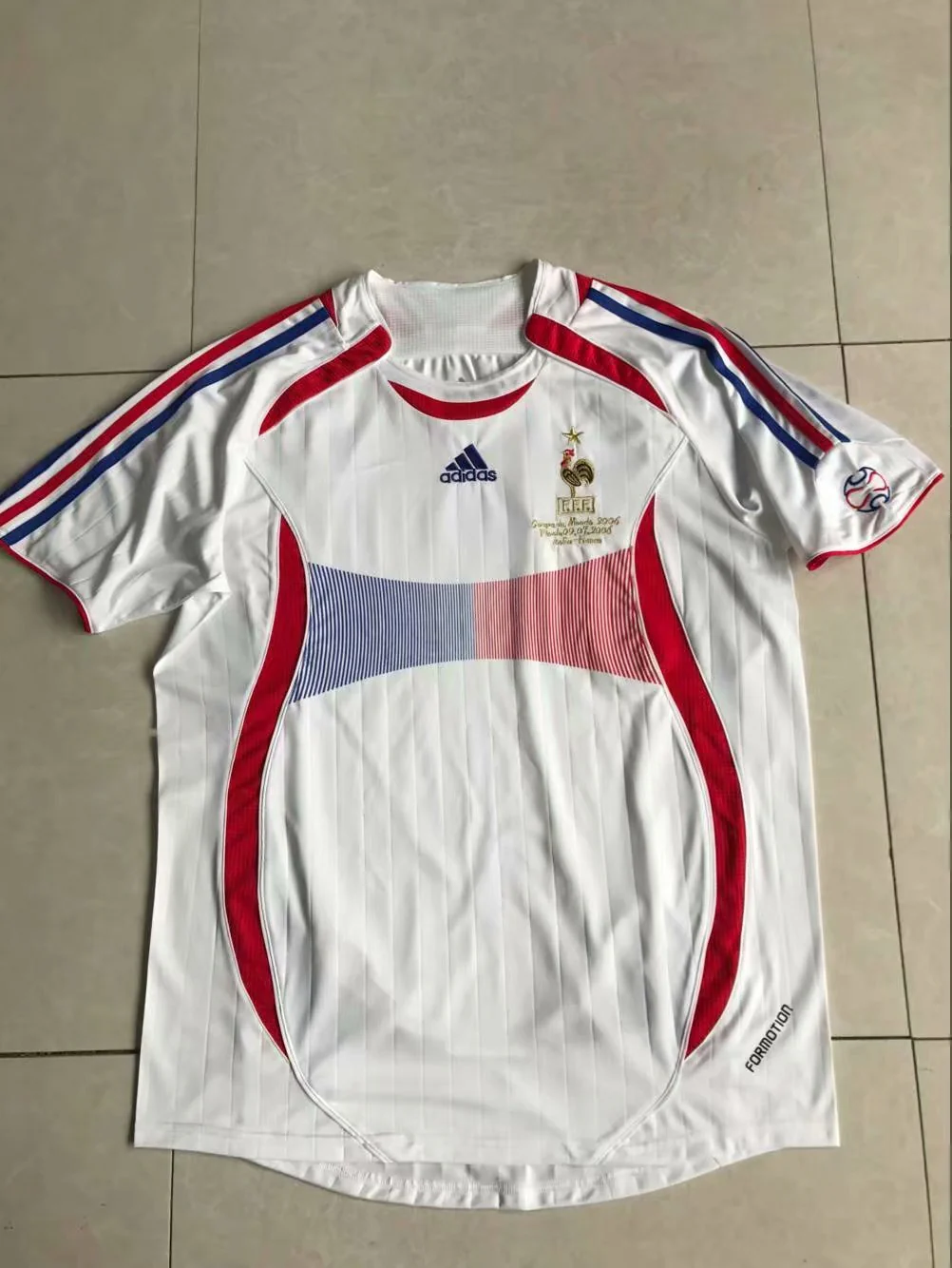 France Away Retro Jersey 2006 - Image 8