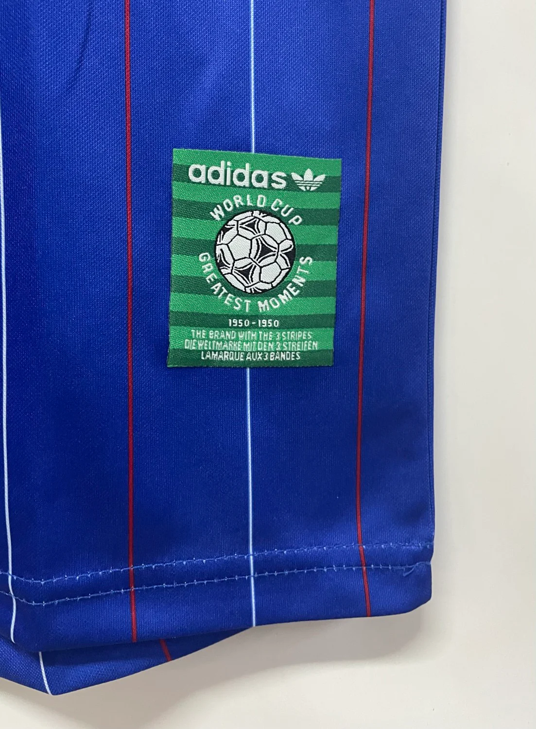 France Home Retro Jersey 1982 - Image 6