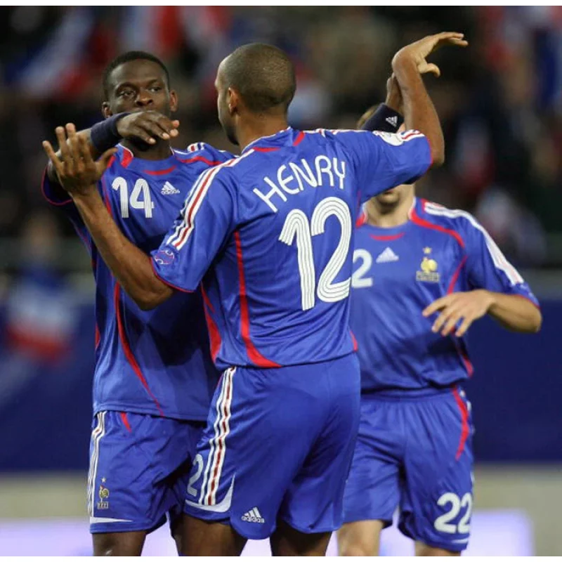 France Home Retro Jersey 2006 - Image 13
