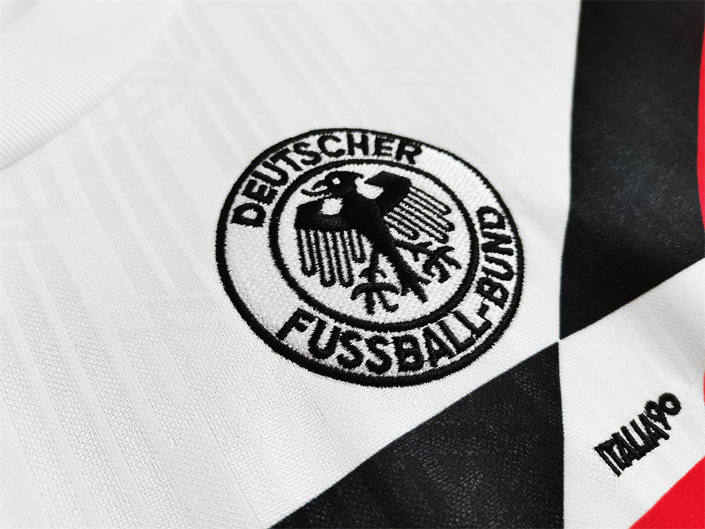 Germany Home Retro Jersey 1990 - Image 5