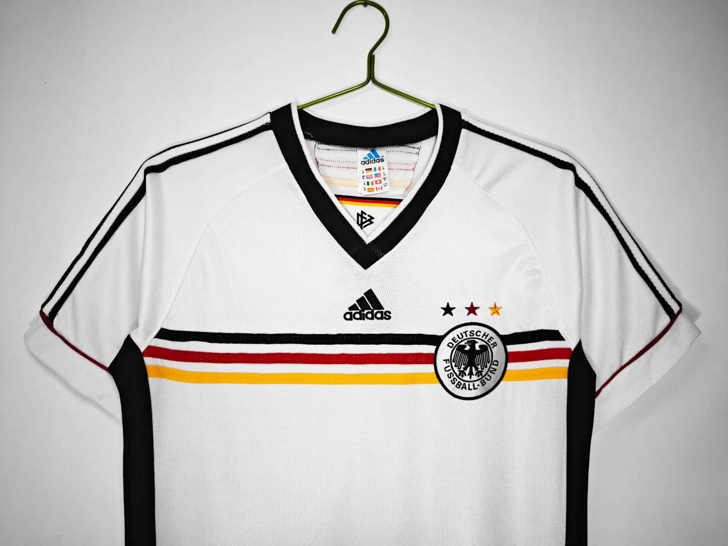 Germany Home Retro Jersey 1998 - Image 4