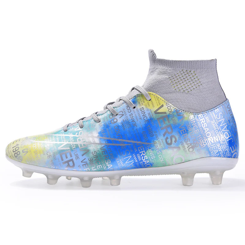 High Top Soccer Shoes Boys And Girls Tf Broken Nails - Image 2