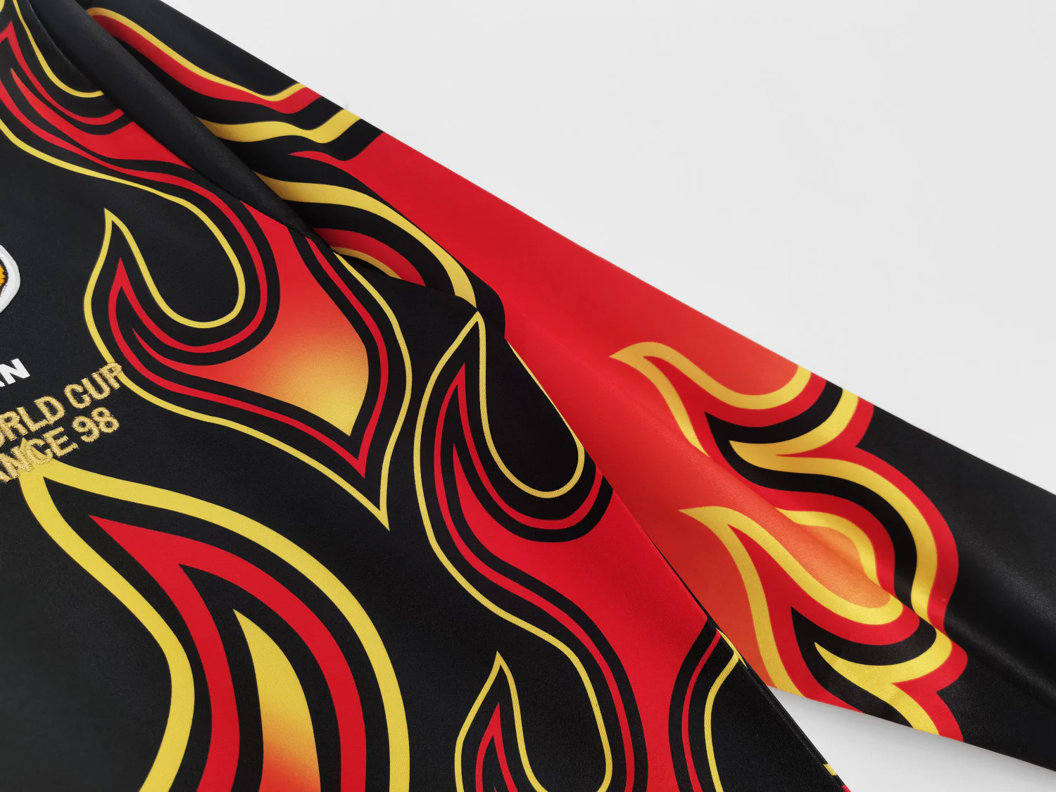 Japan Retro Home Goalkeeper Long Sleeve Jersey 1998 - Image 9