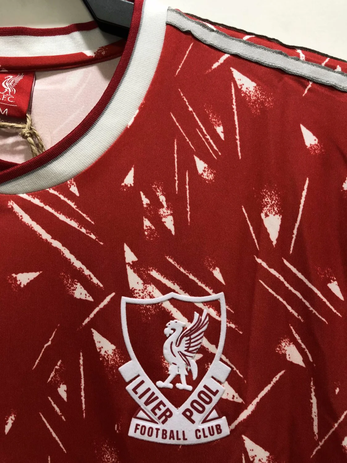 Liverpool Home Long Sleeve Retro Jersey 1989 - Image 5
