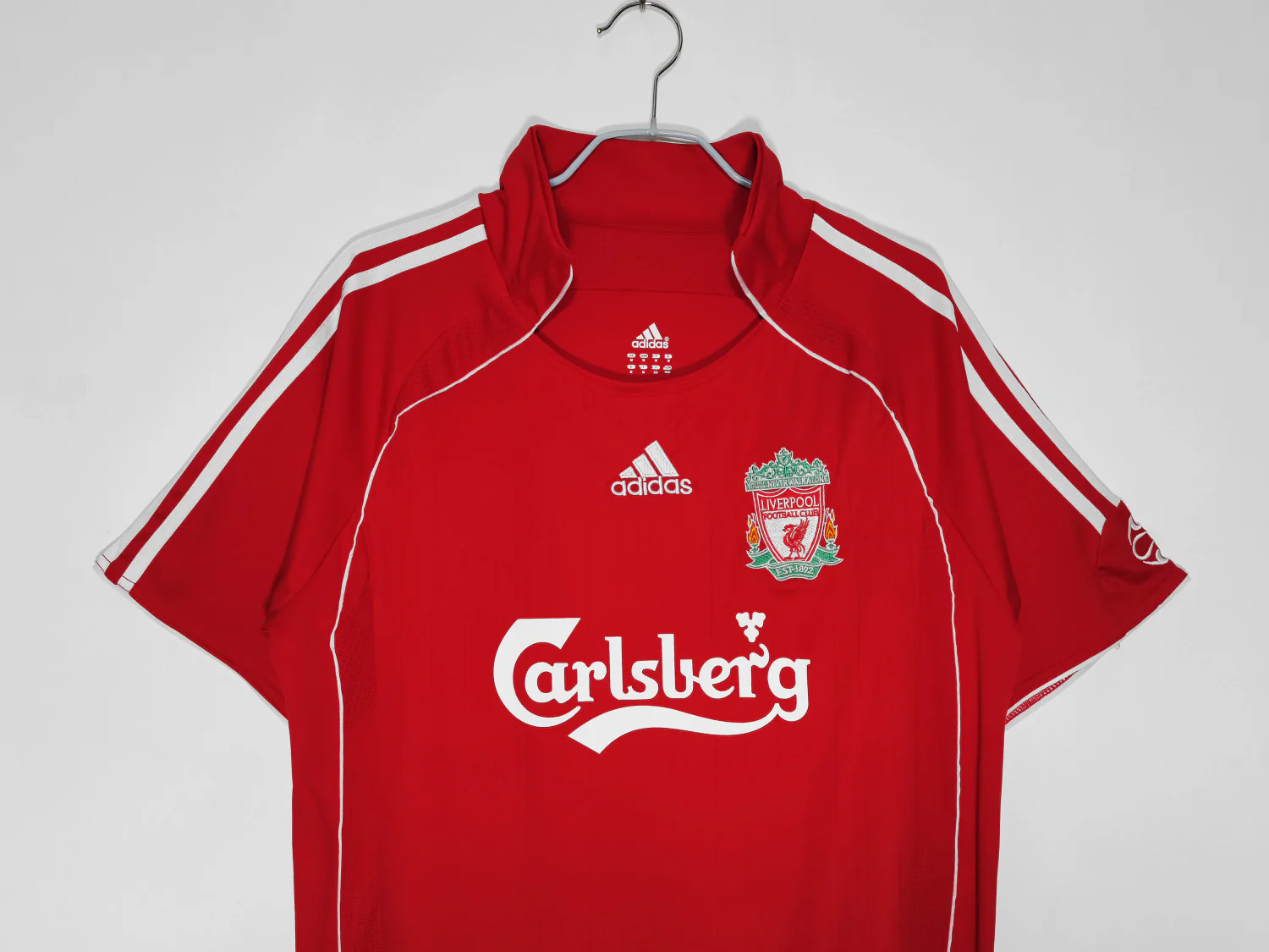 Liverpool Home Retro Jersey 06/08 - Image 9