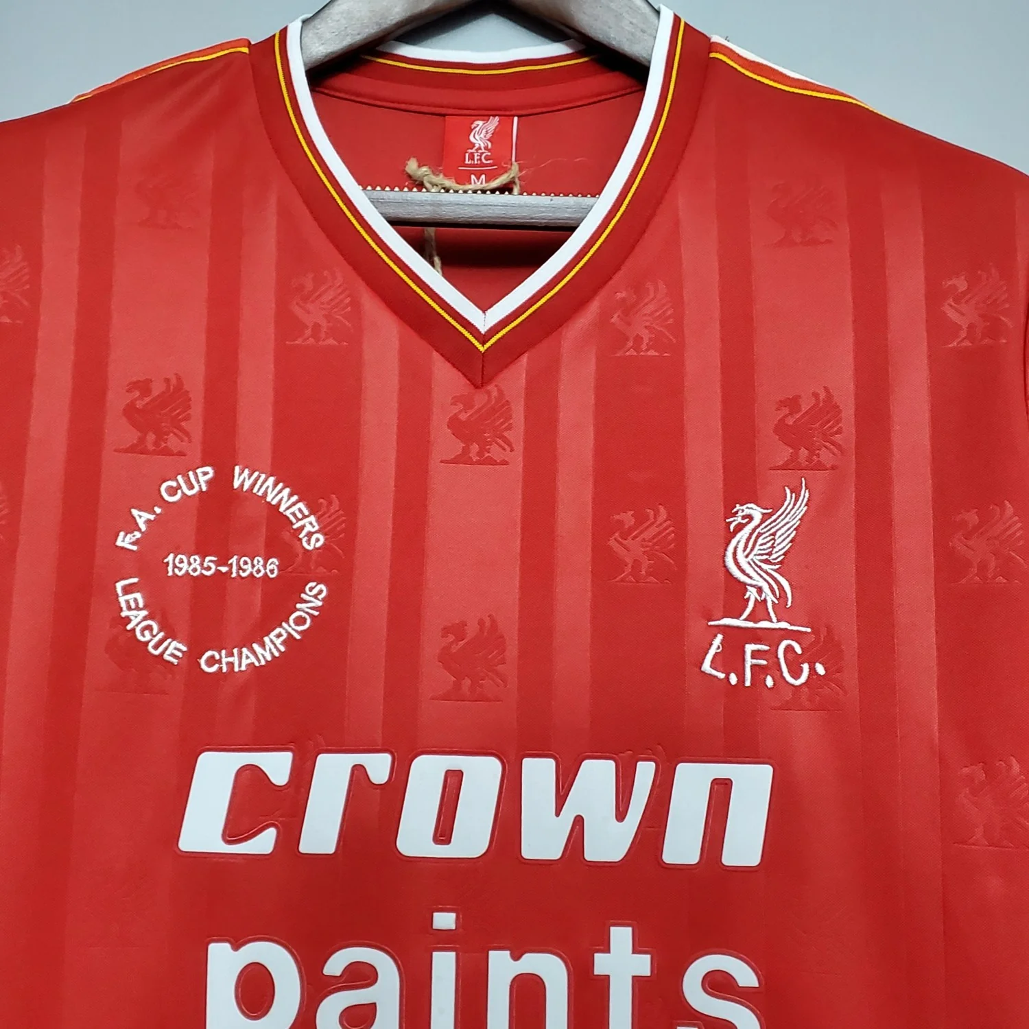 Liverpool Home Retro Jersey 85/86 - Image 8