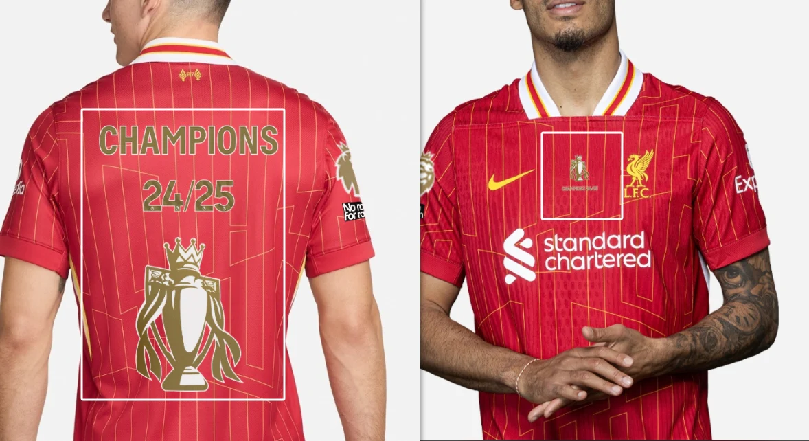 Liverpool Third Kids Suit 24/25 - CHAMPIONS 24/25 - Image 5