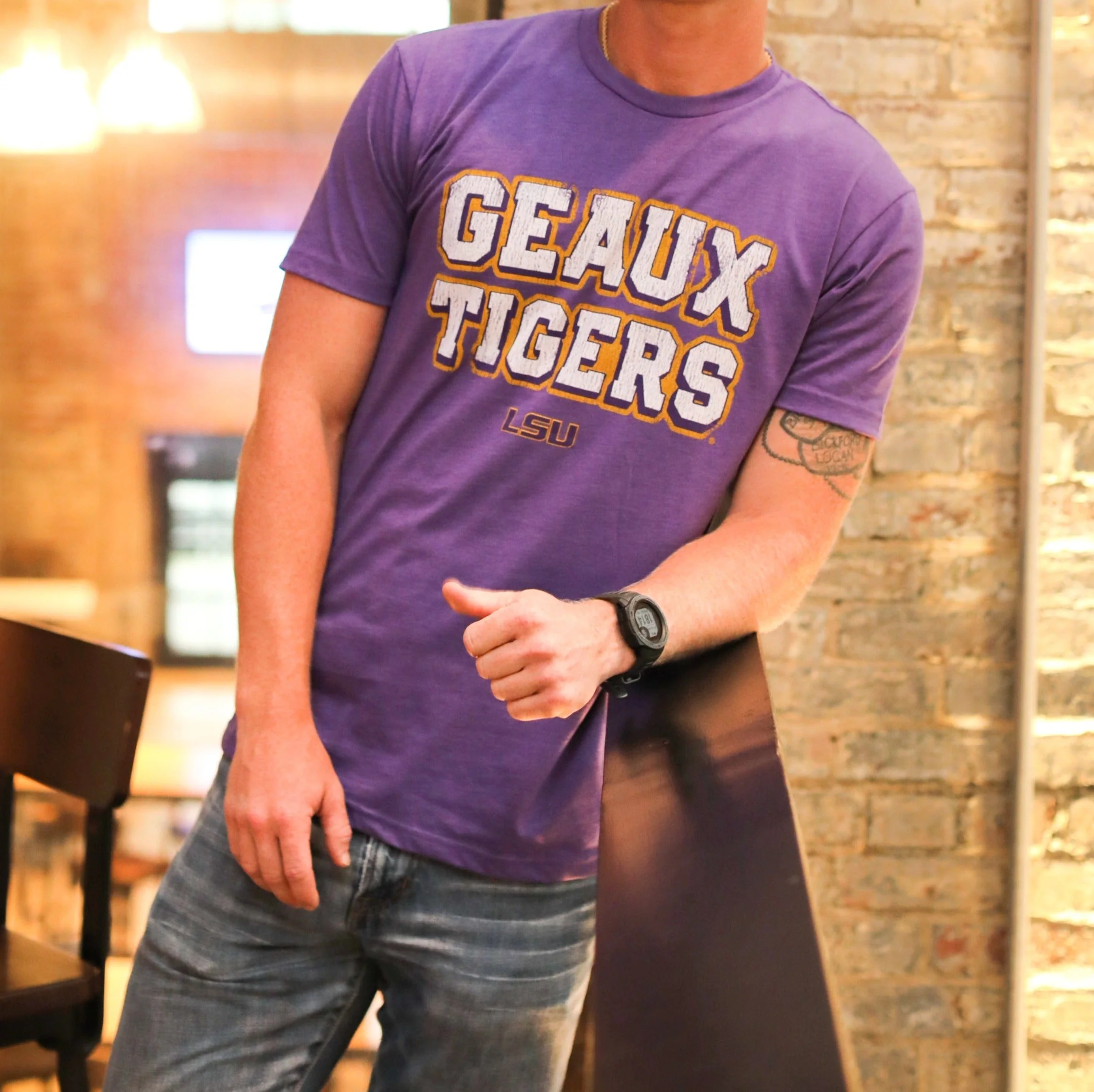 LSU Geaux Tigers T-shirt - Image 3