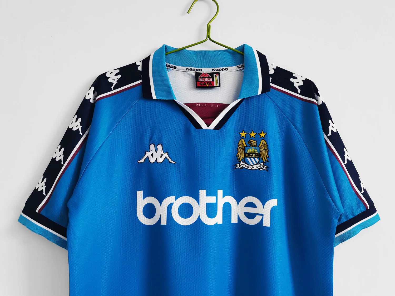 Manchester City Home Retro Jersey 1997-99 - Image 3