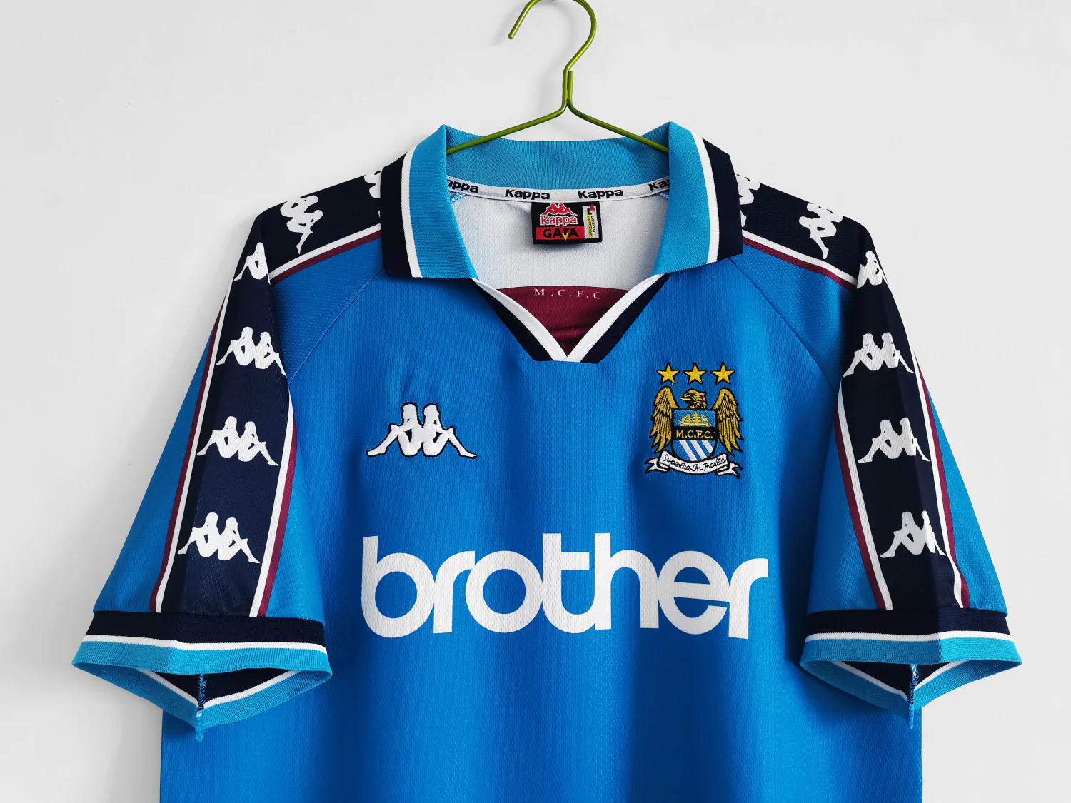 Manchester City Home Retro Jersey 1997-99 - Image 4