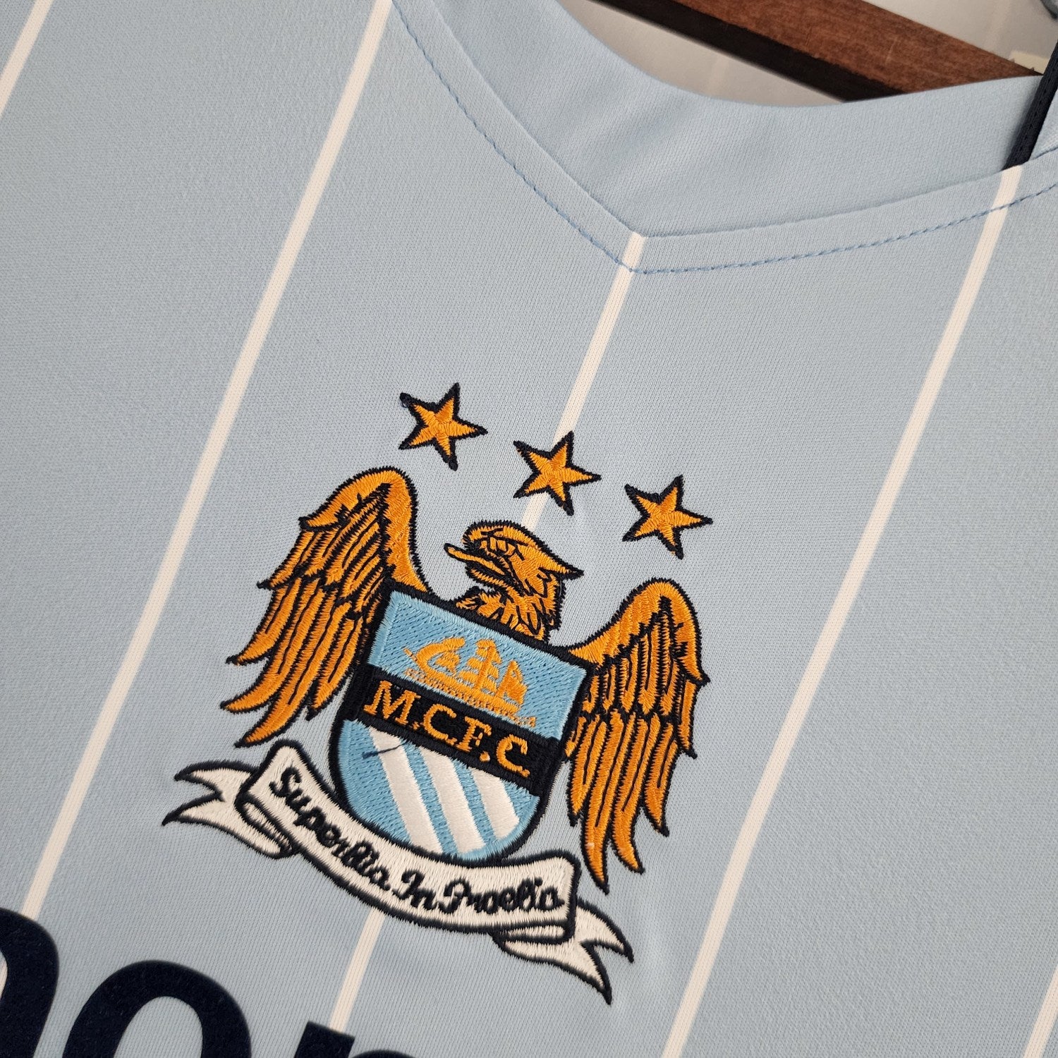Manchester City Home Retro Jersey 2007/08 - Image 3