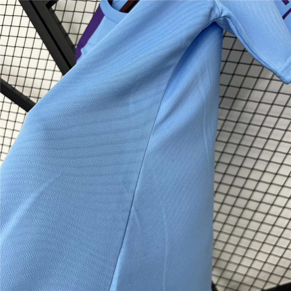 Manchester Ctiy Home Retro Jersey 2019/20 - Image 3