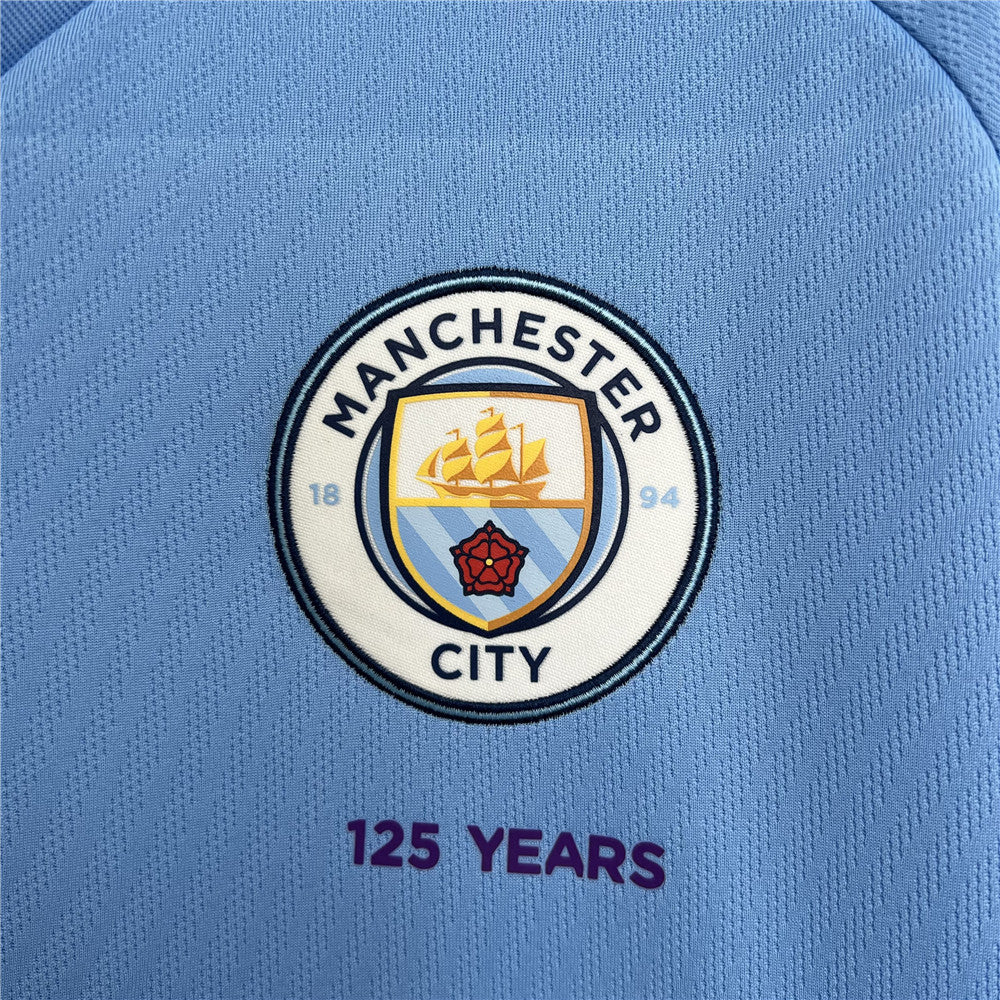 Manchester Ctiy Home Retro Jersey 2019/20 - Image 6