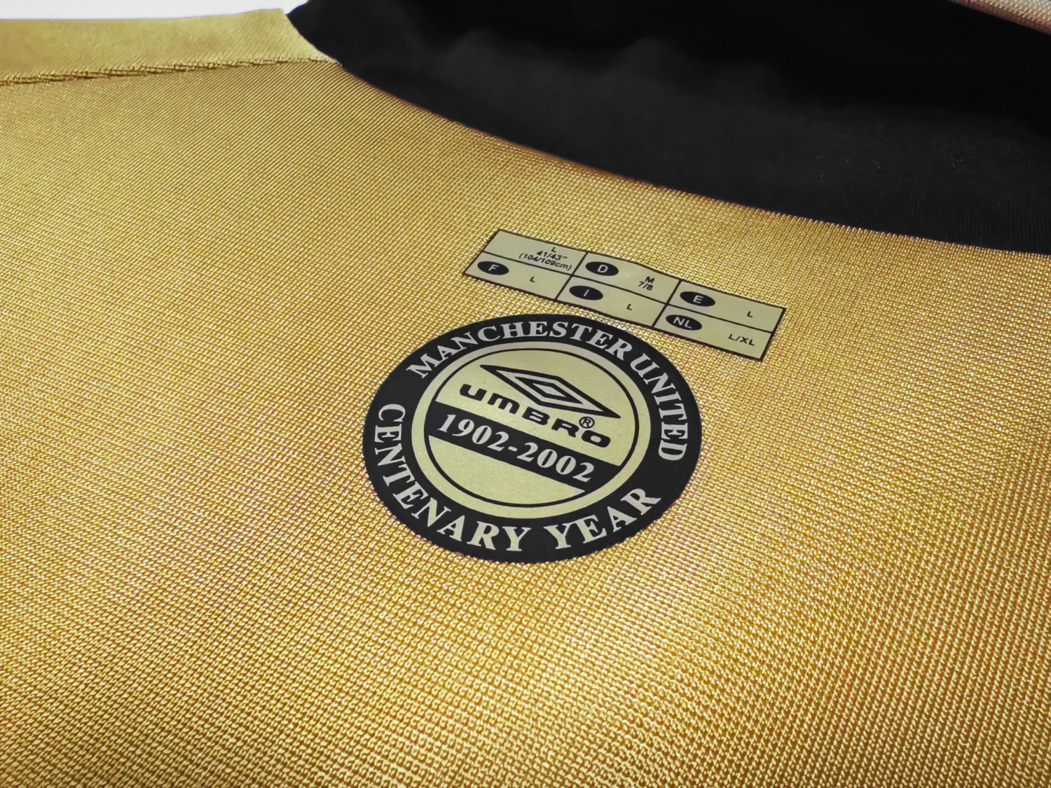 Manchester United 2001/02 Reversible Centenary Retro Jersey - Image 17