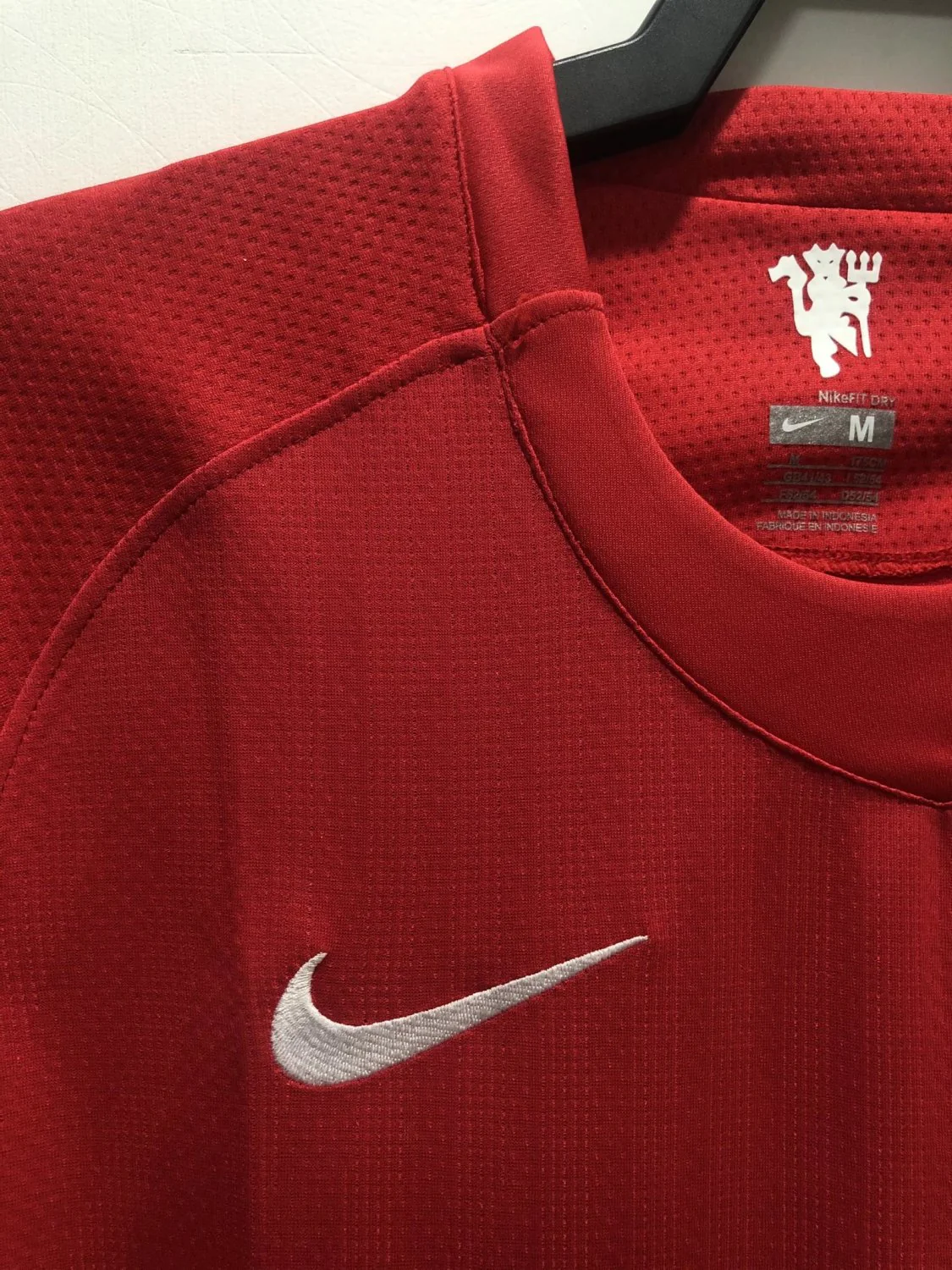Manchester United Home Retro Jersey 07/08 - Image 3