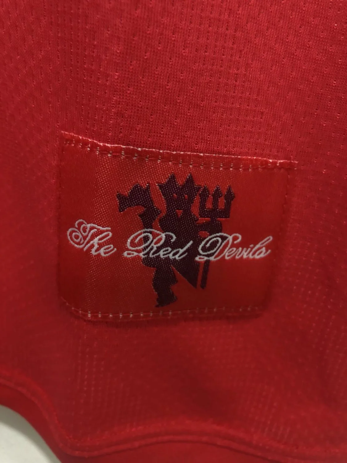 Manchester United Home Retro Jersey 07/08 - Image 9