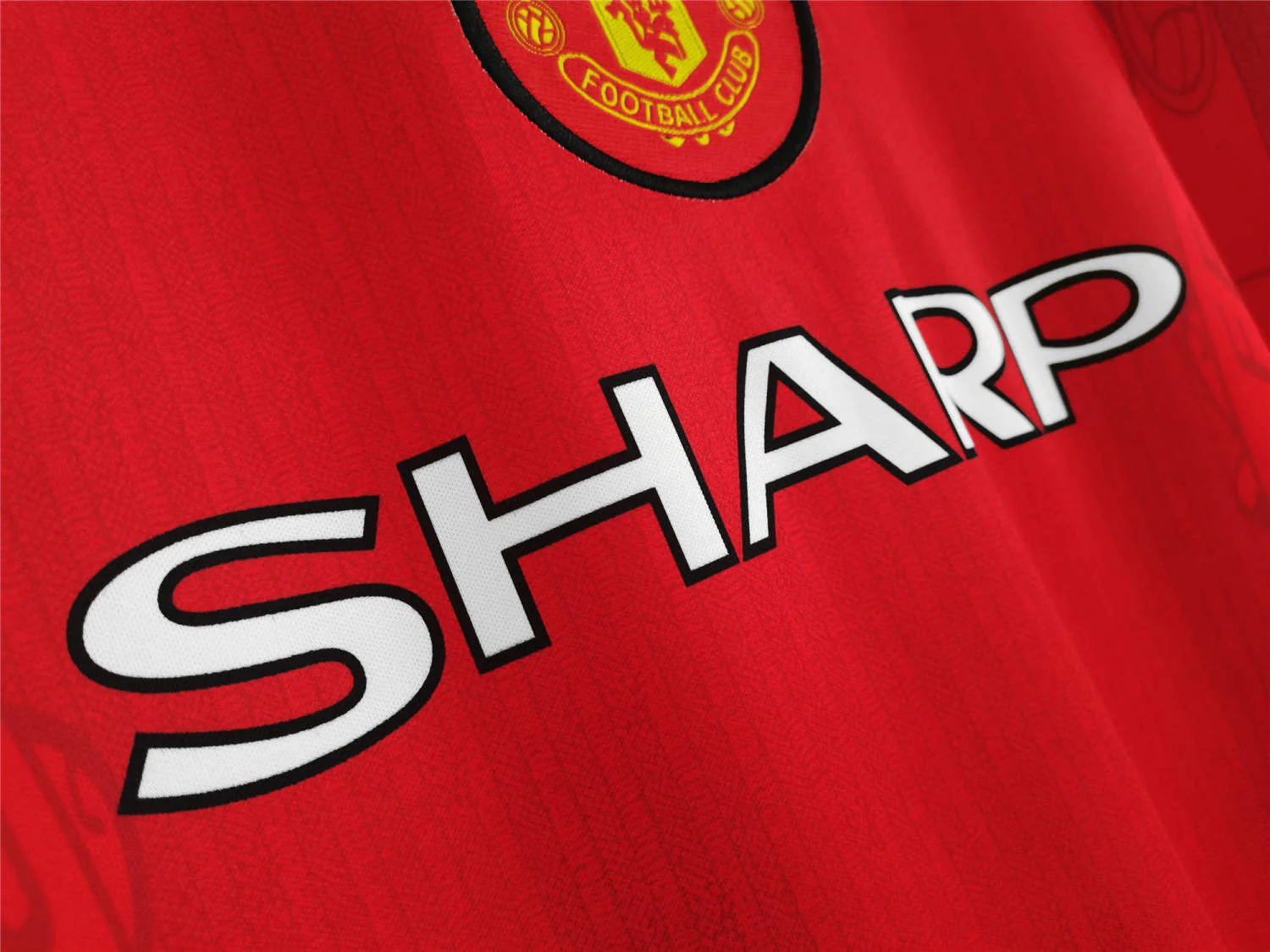 Manchester United Home Retro Jersey 96/97 - Image 11