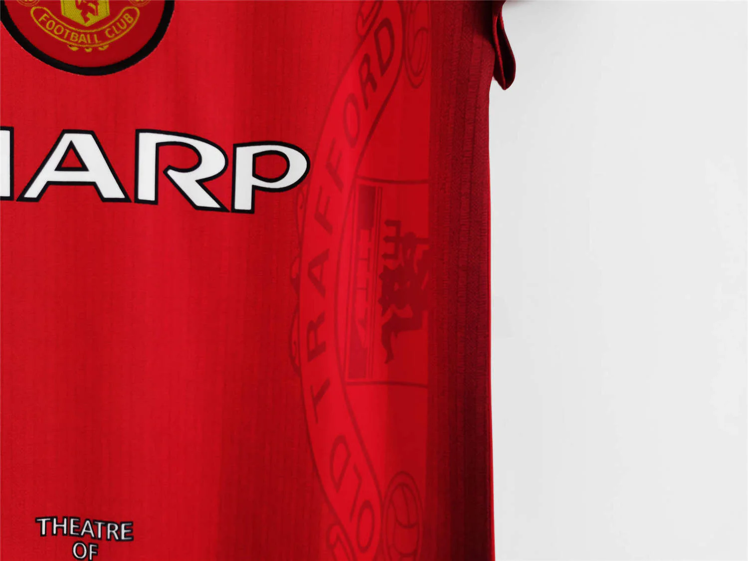 Manchester United Home Retro Jersey 96/97 - Image 6