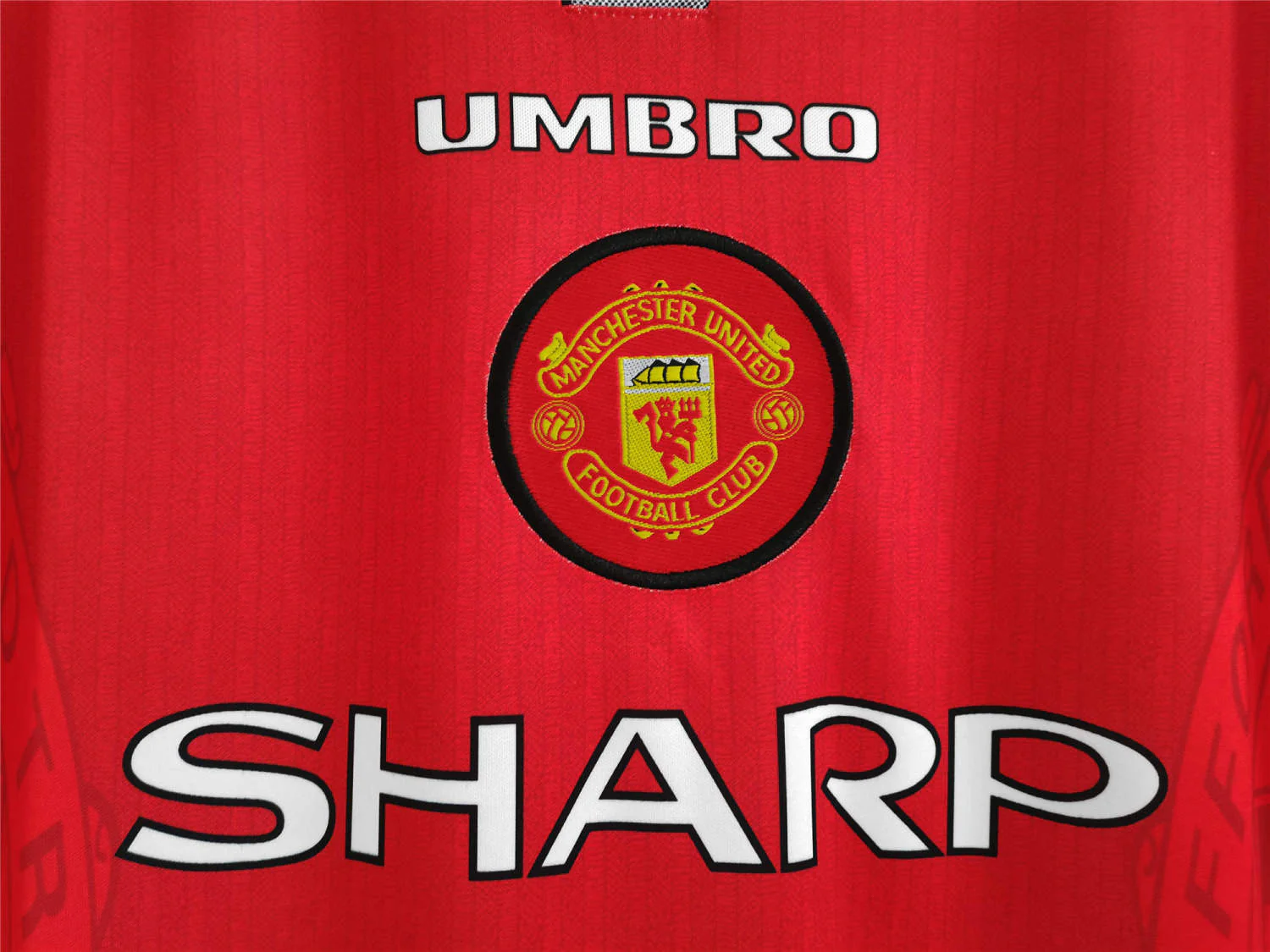 Manchester United Home Retro Jersey 96/97 - Image 7