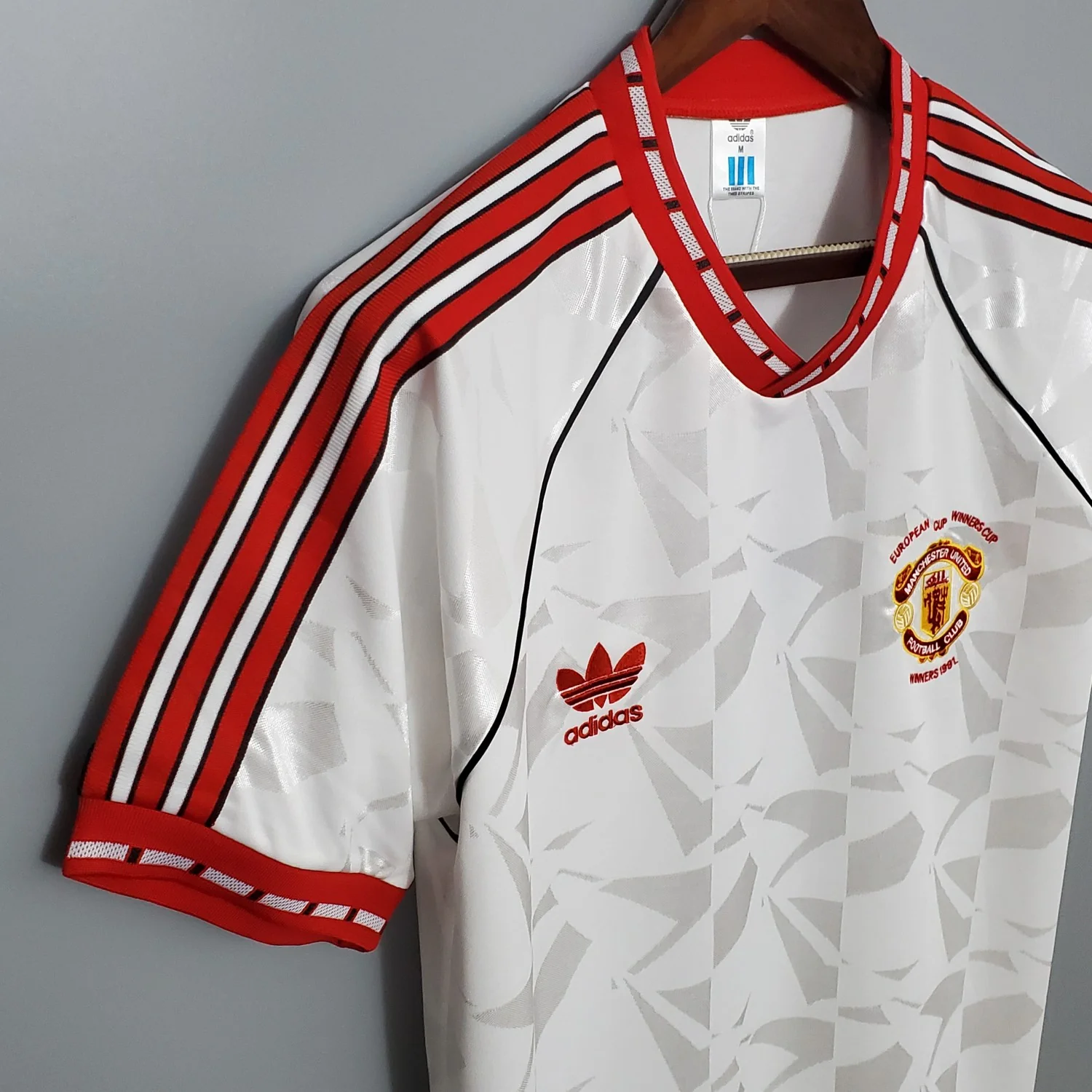 Manchester United Third European Cup Winners'Cup Final Retro Jersey 1990/91 - Image 7