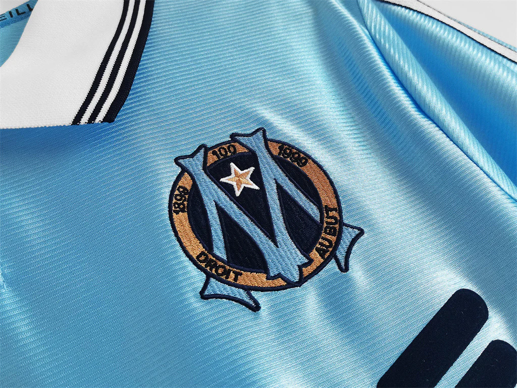 Marseille Away Retro Jersey 1998/99 - Image 10