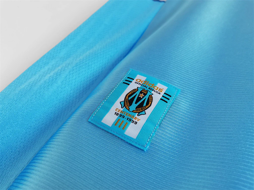 Marseille Away Retro Jersey 1998/99 - Image 7