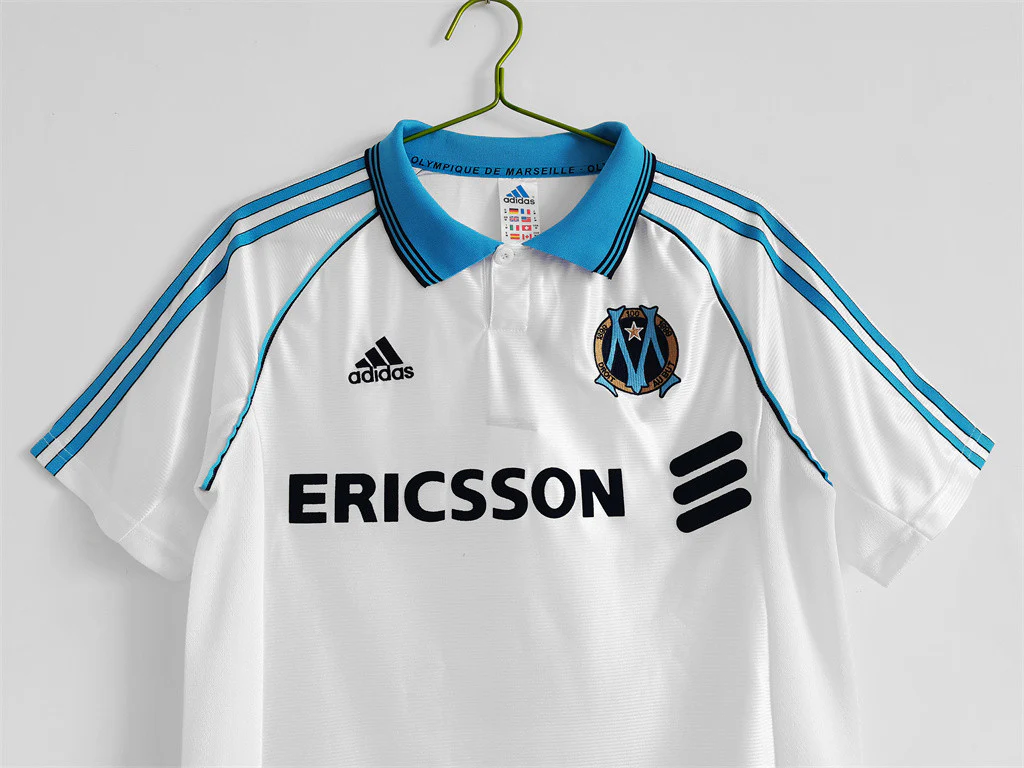 Marseille Home Retro Jersey 1998/99 - Image 10