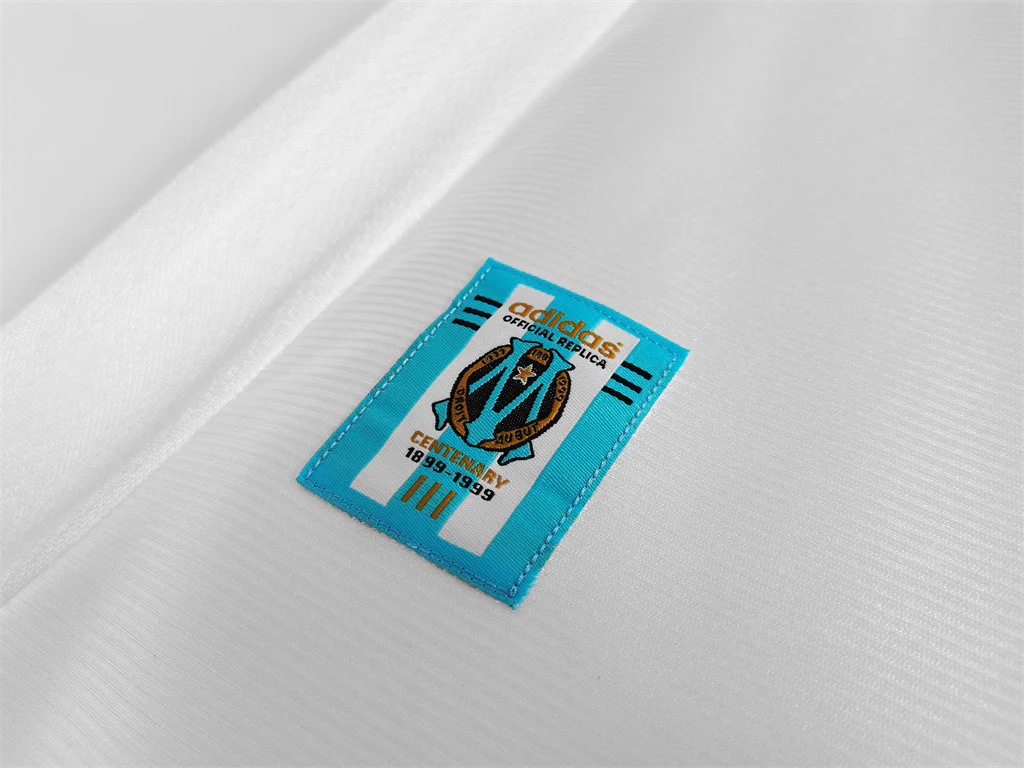 Marseille Home Retro Jersey 1998/99 - Image 5