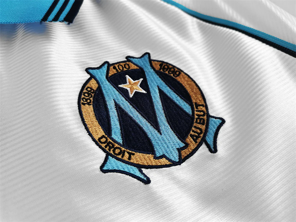 Marseille Home Retro Jersey 1998/99 - Image 8