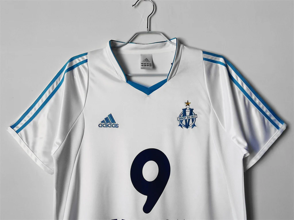 Marseille Home Retro Jersey 2002/03 - Image 6