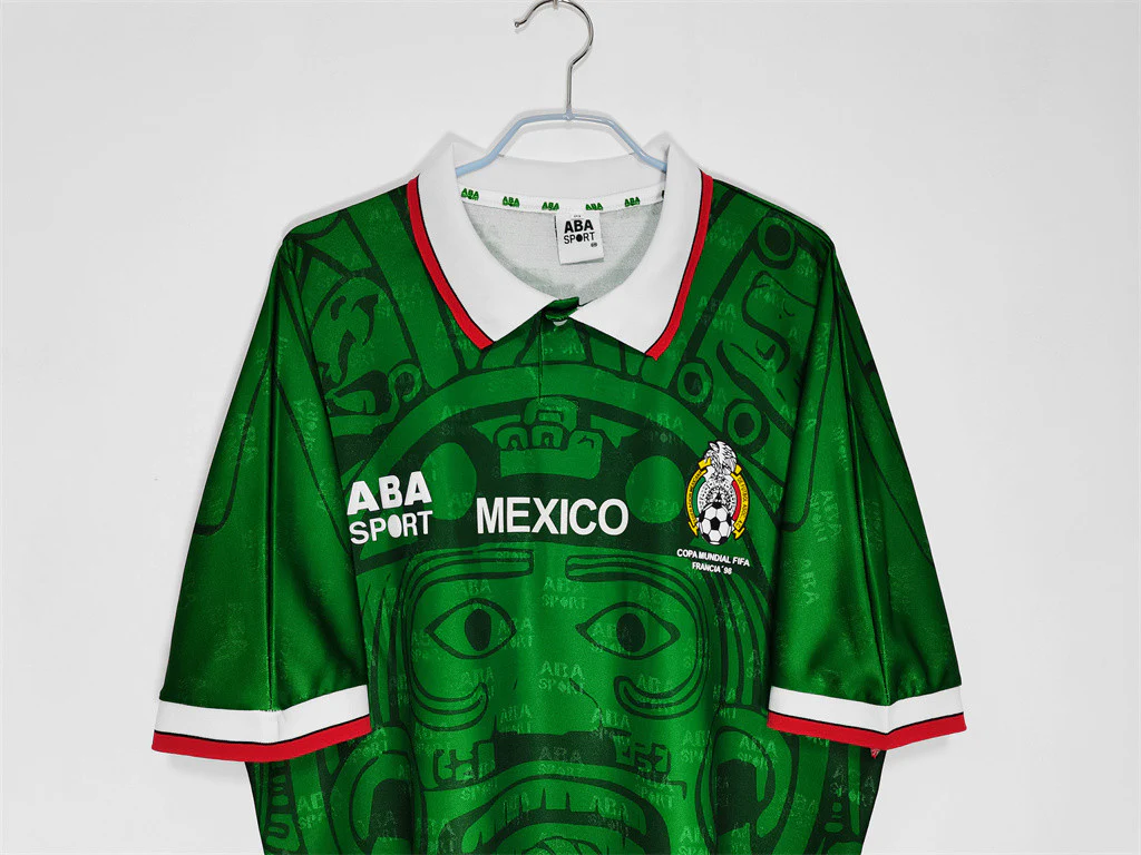 Mexico Home Retro Jersey 1998 - Image 11