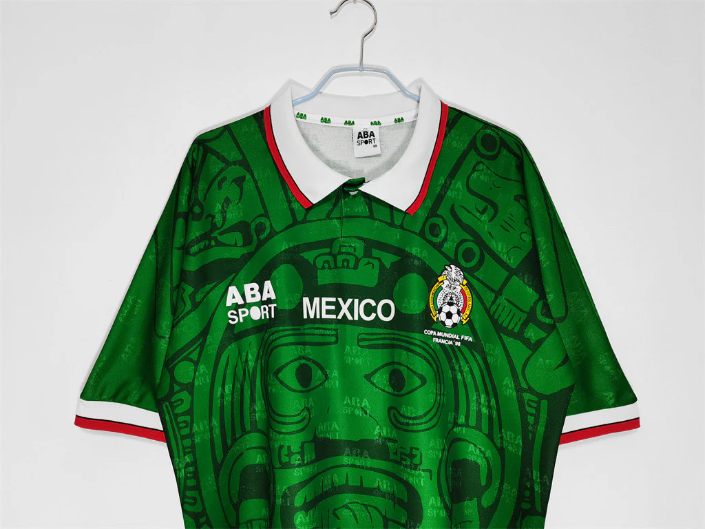 Mexico Home Retro Jersey 1998 - Image 12