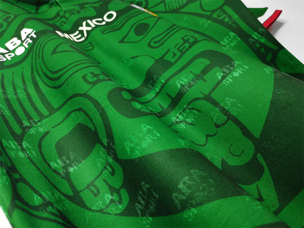 Mexico Home Retro Jersey 1998 - Image 4