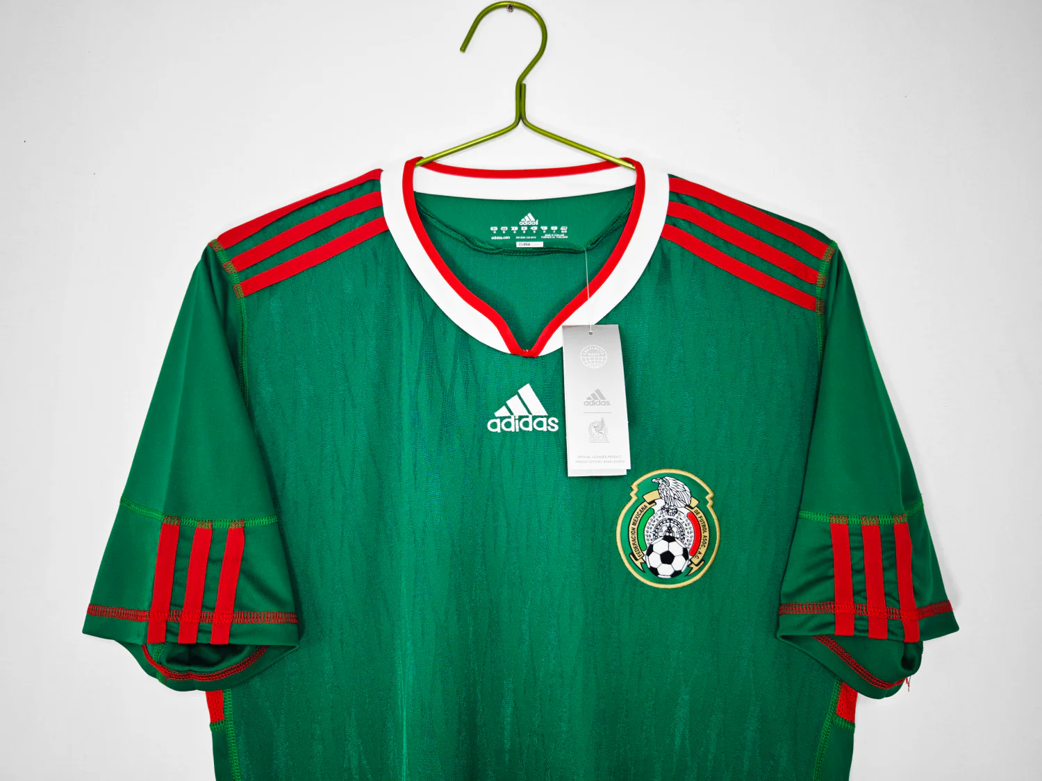 Mexico Home Retro Jersey 2010 - Image 3