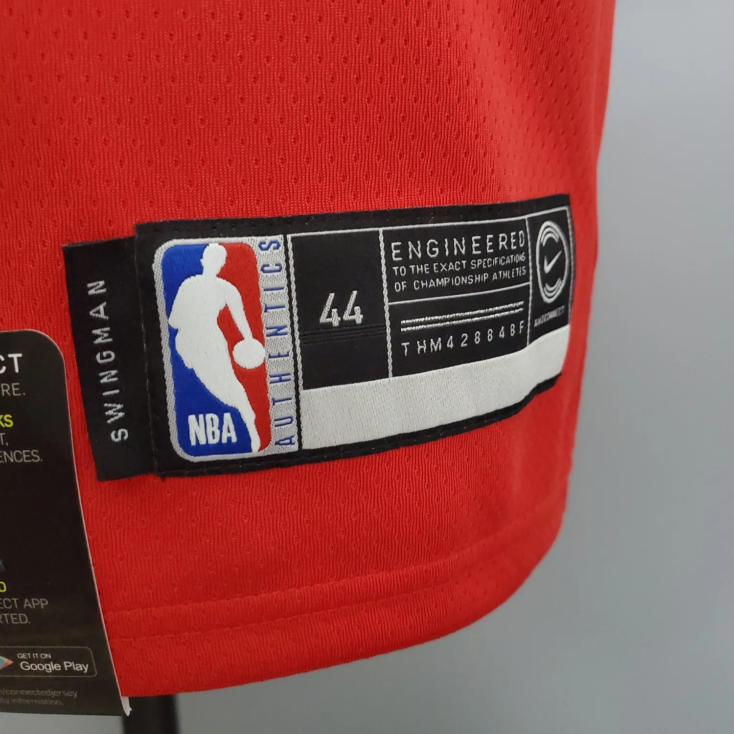 Michael Jordan Chicago Bulls Swingman Jersey Red - Image 7