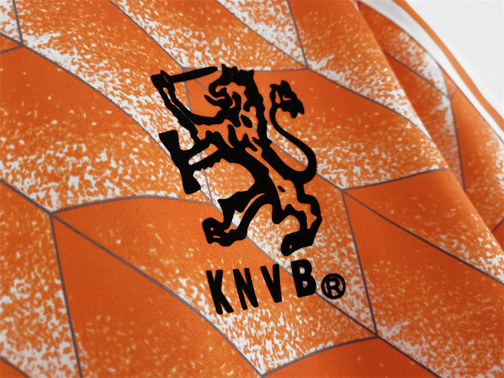 Netherlands Home Retro Jersey 1988 - Image 8