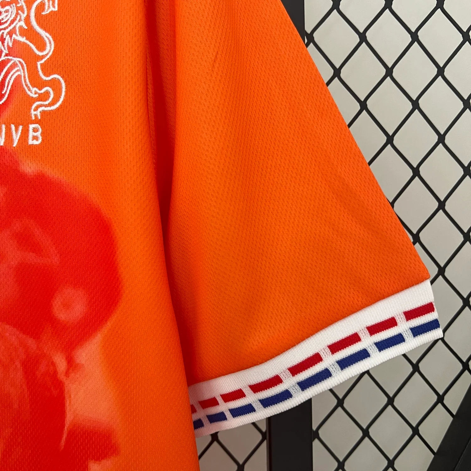 Netherlands Home Retro Jersey 1996 - Image 5