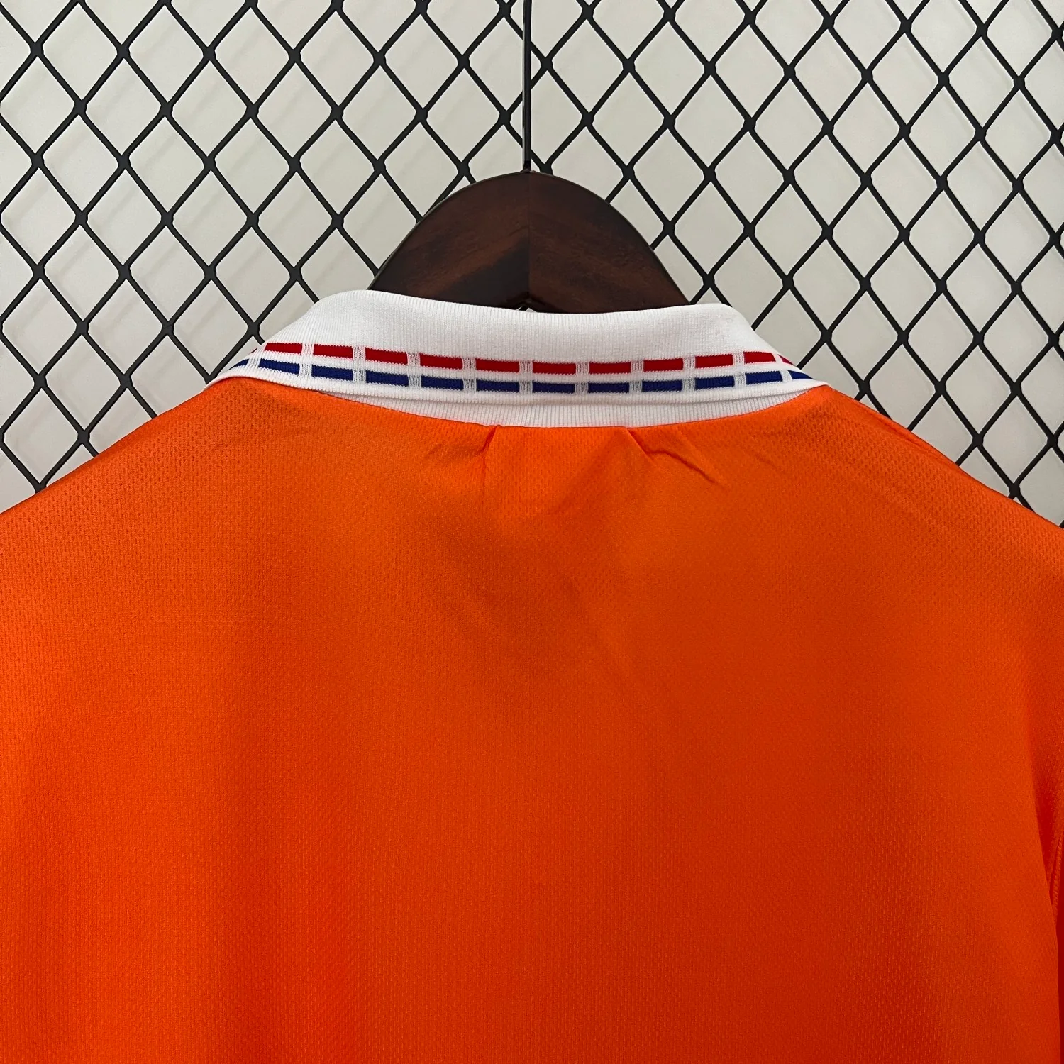 Netherlands Home Retro Jersey 1996 - Image 7