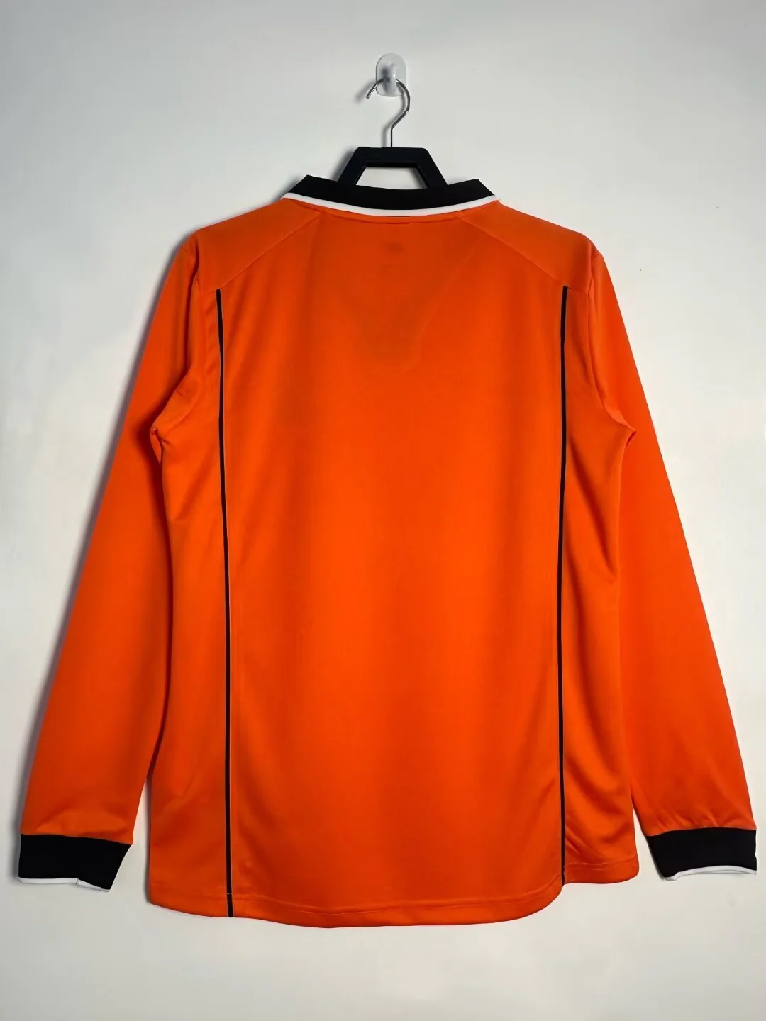 Netherlands Home Retro Long Sleeve Jersey 1998 - Image 2