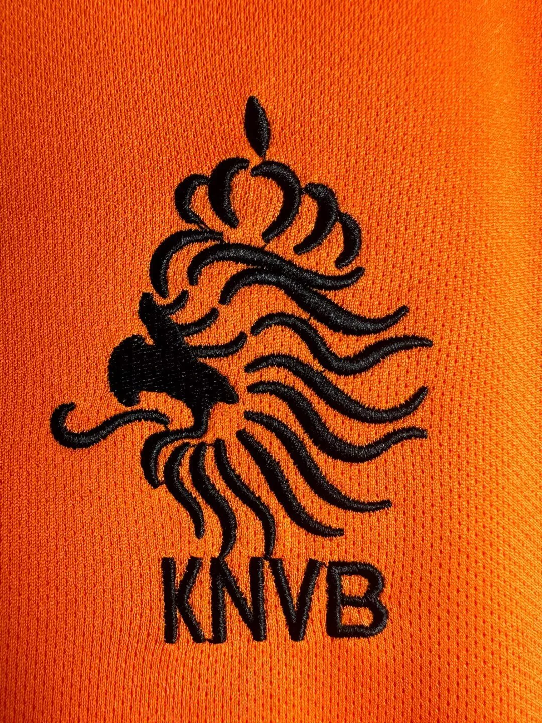 Netherlands Home Retro Long Sleeve Jersey 1998 - Image 4