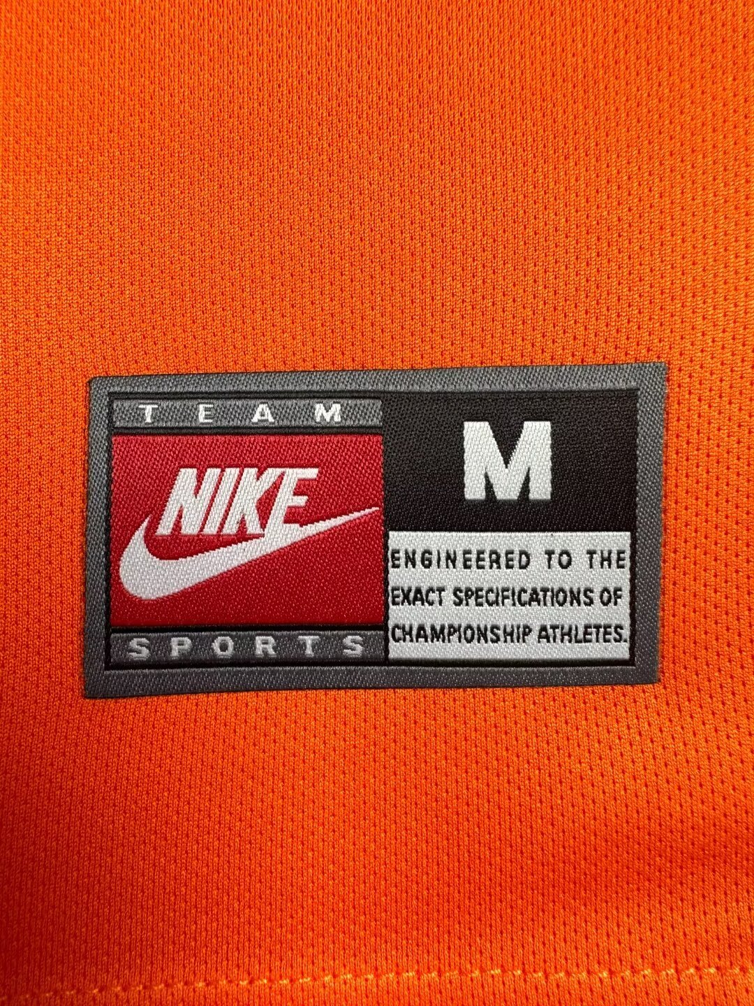 Netherlands Home Retro Long Sleeve Jersey 1998 - Image 8