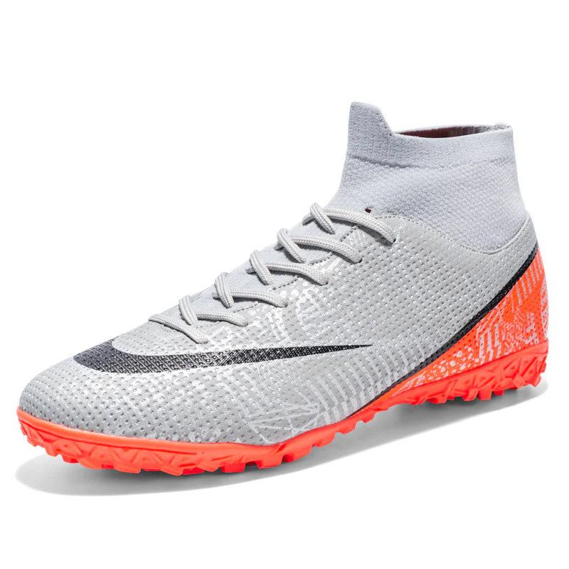 New Breathable Sports High-top Firm Ground Soccer Shoes - Image 10