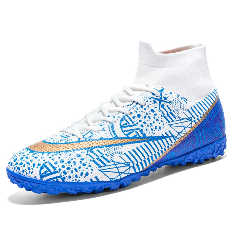 New Breathable Sports High-top Firm Ground Soccer Shoes - Image 11