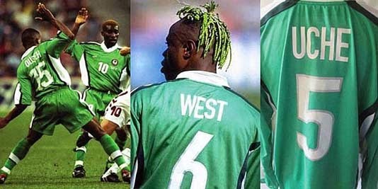 Nigeria Home Retro Jersey 1998 - Image 8