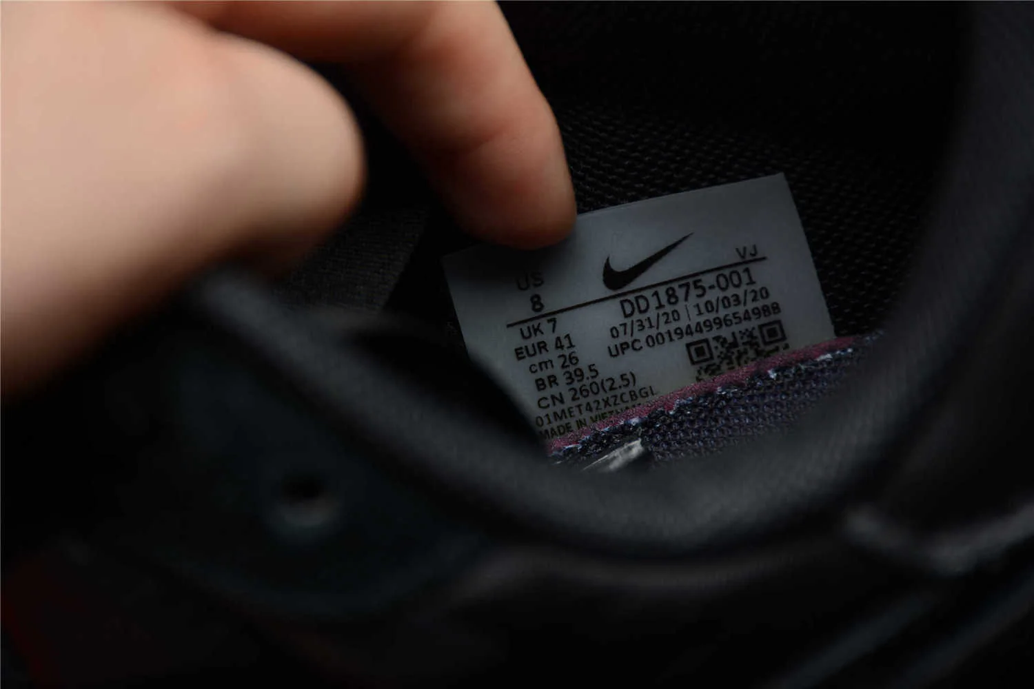 Nike VaporWaffle Sacai Black Dark Grey - Image 10