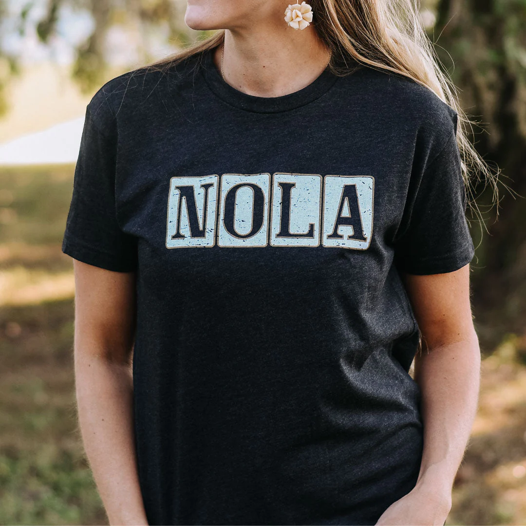Nola Street Tiles T-shirt - Image 3