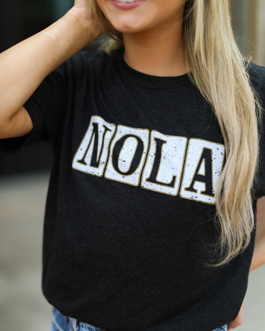 Nola Street Tiles T-shirt - Image 5