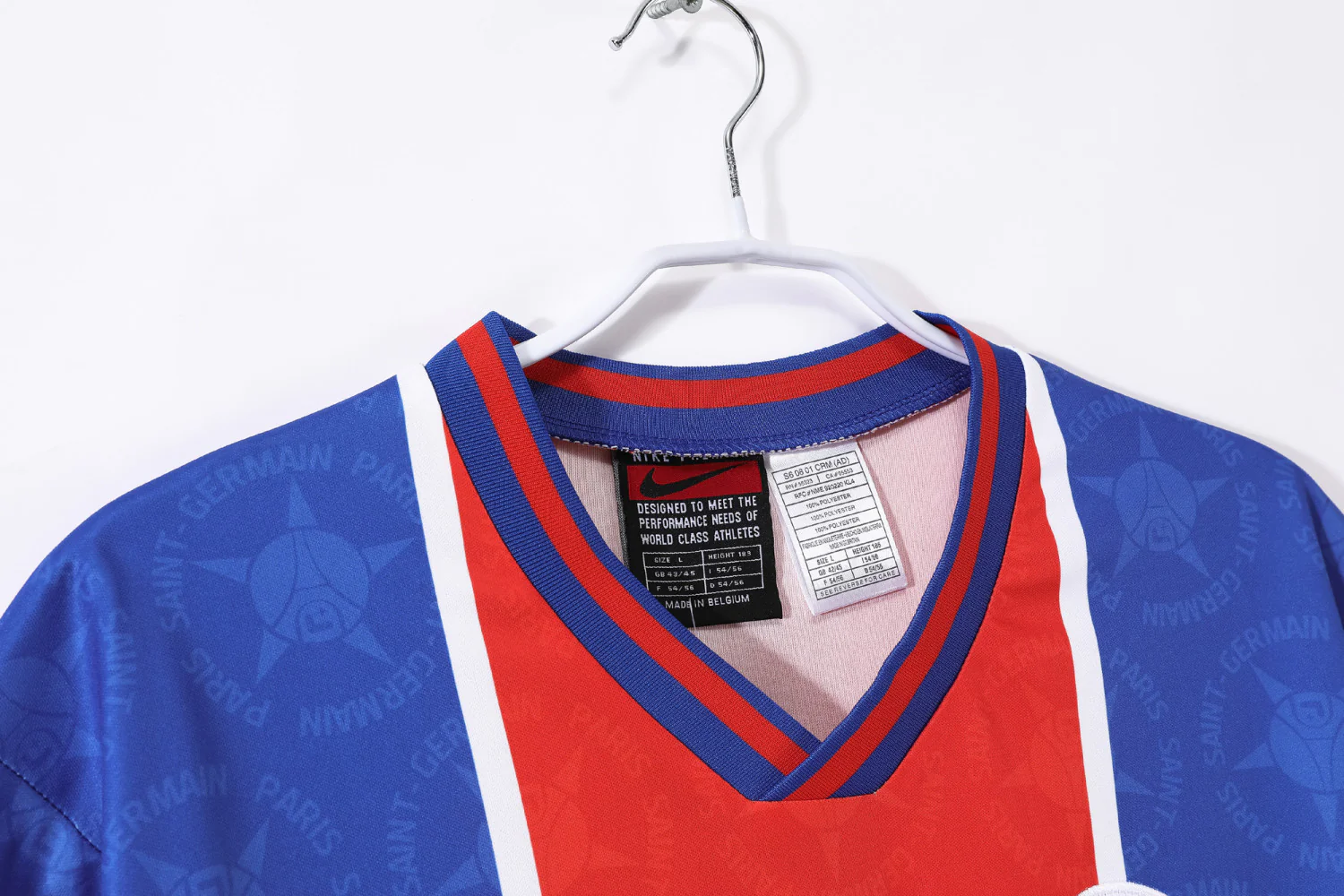 Paris Saint Germain Home Retro Jersey 1995/96 - Image 9