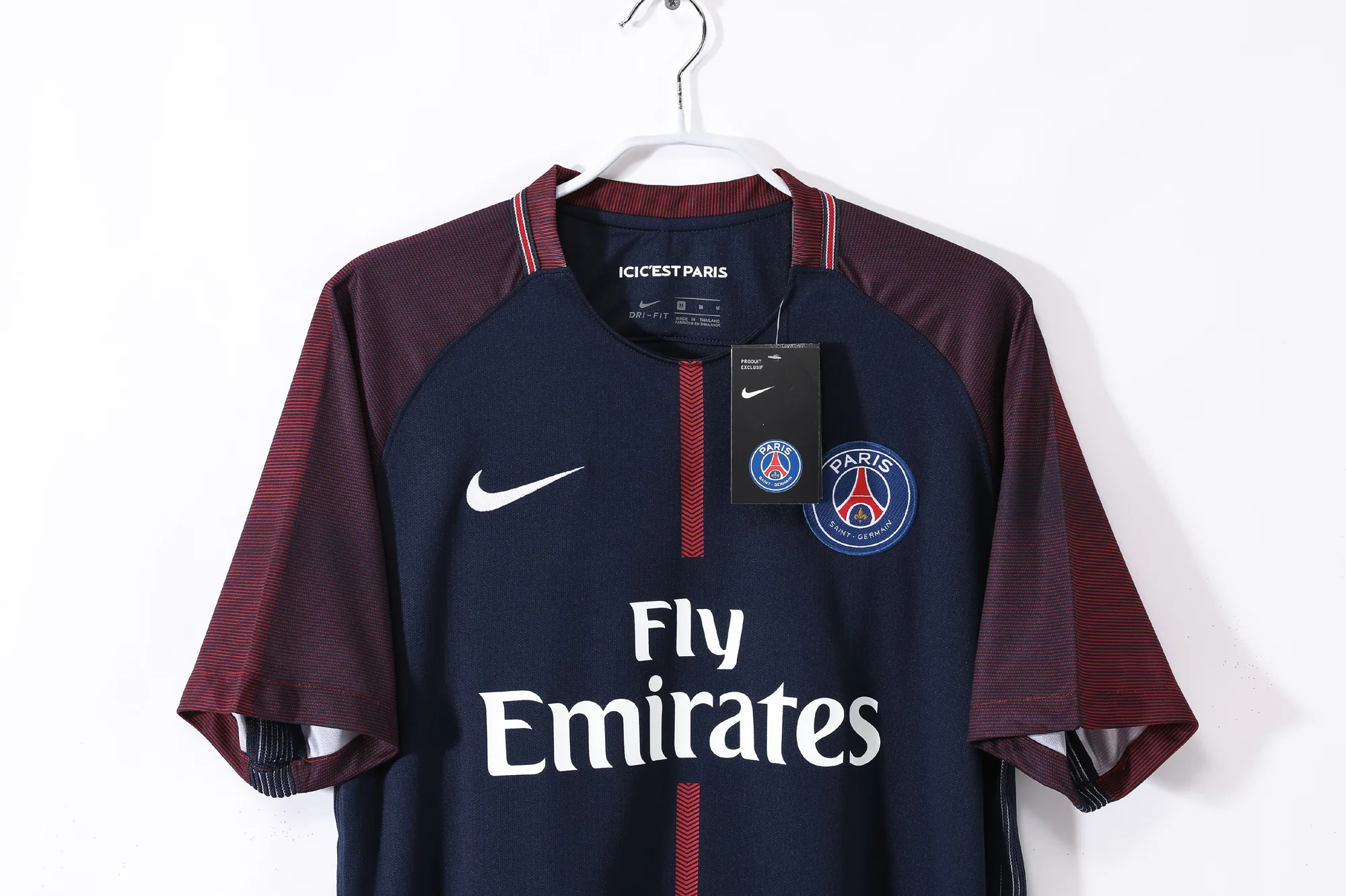 Paris Saint Germain Home Retro Jersey 2017/18 - Image 3