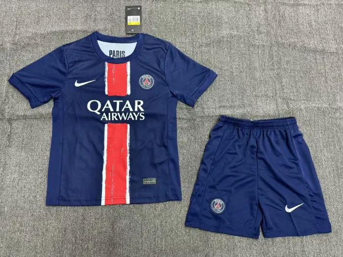 Paris Saint Germain Home UCL Champions Kids Suit 24-25 - Image 2